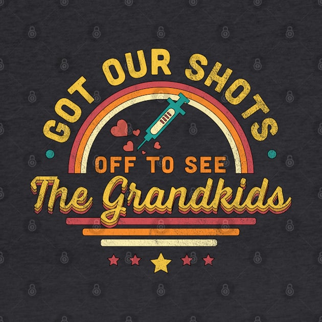 Got Our Shots Off To See The Grandkids by OrangeMonkeyArt